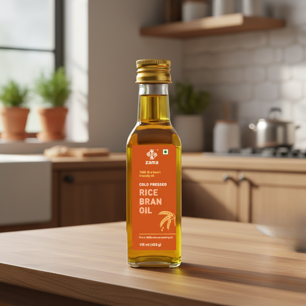 COLD PRESSED RICE BRAN OIL