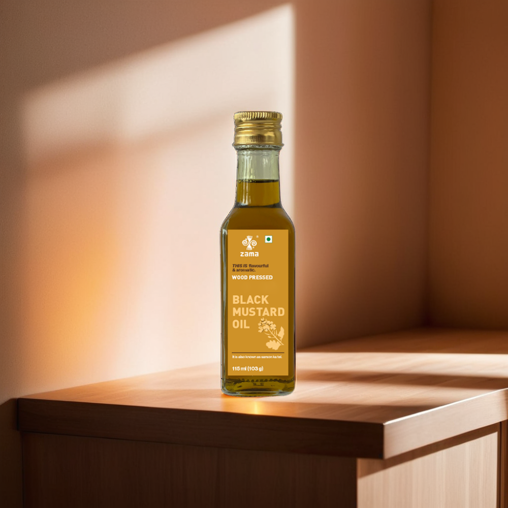 WOOD PRESSED BLACK MUSTARD OIL