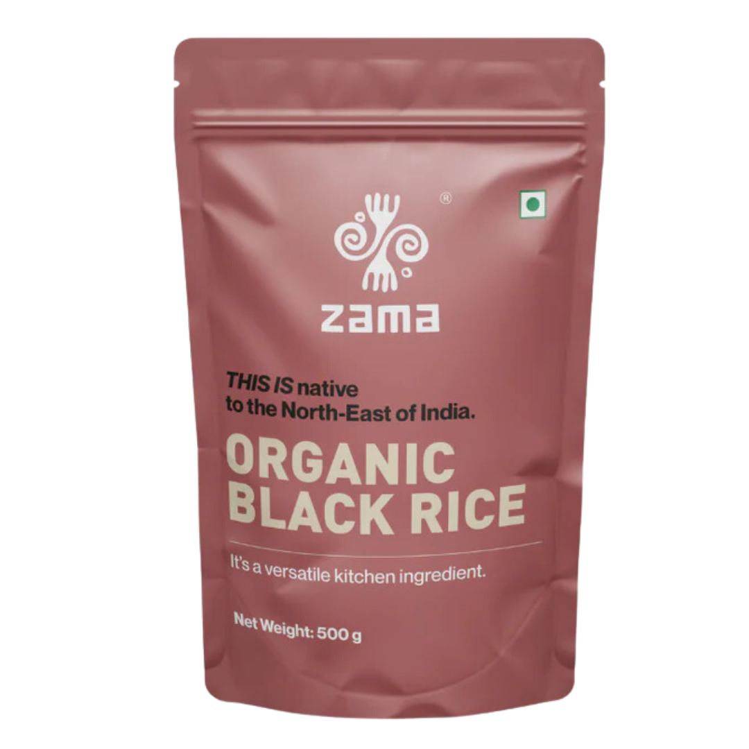 Organic Black Rice- Zama Organics