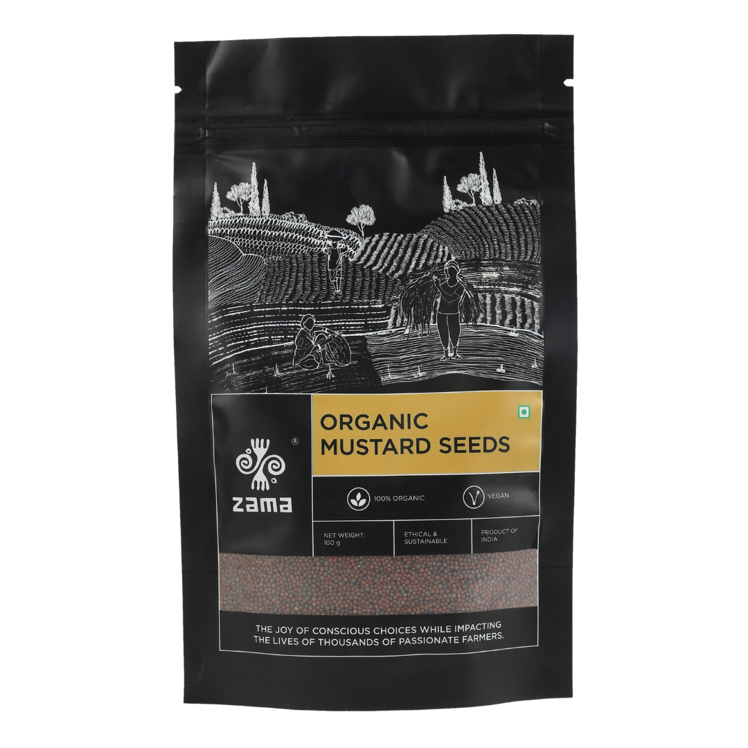 Zama Organics- Organic Mustard Seeds