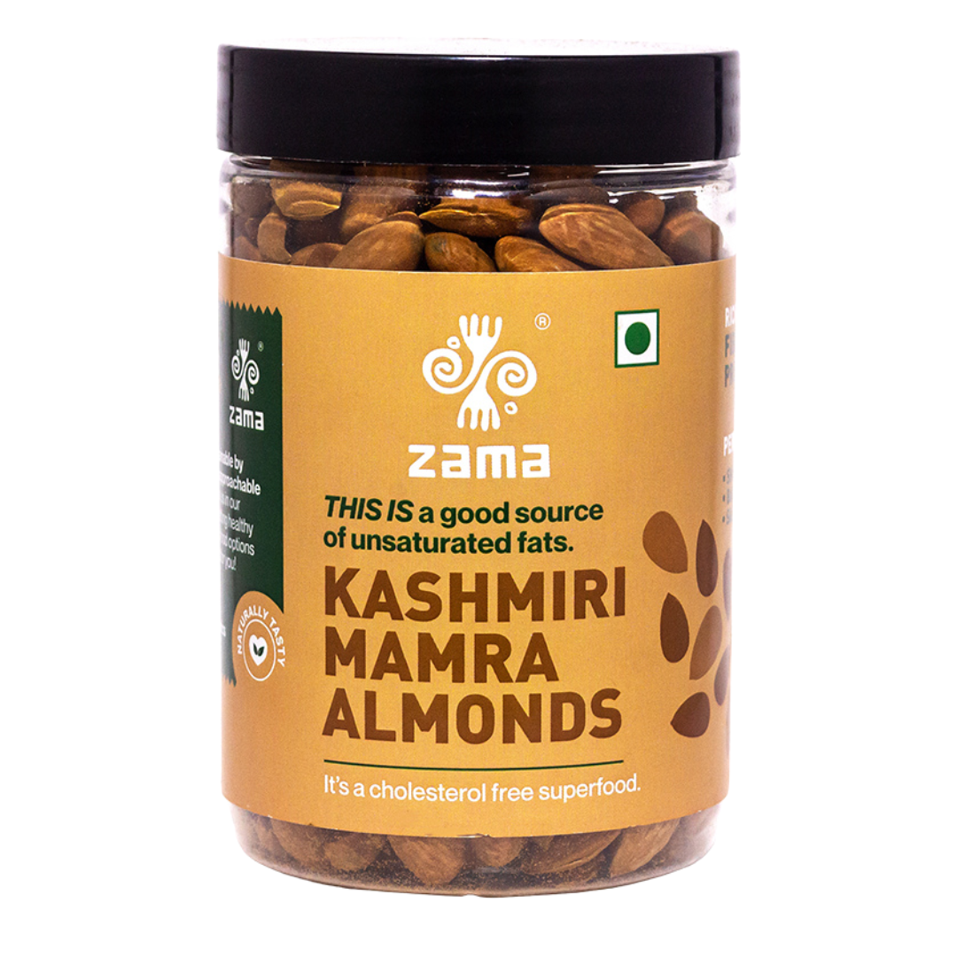 Zama Organics- Kashmiri Mamra Almonds
