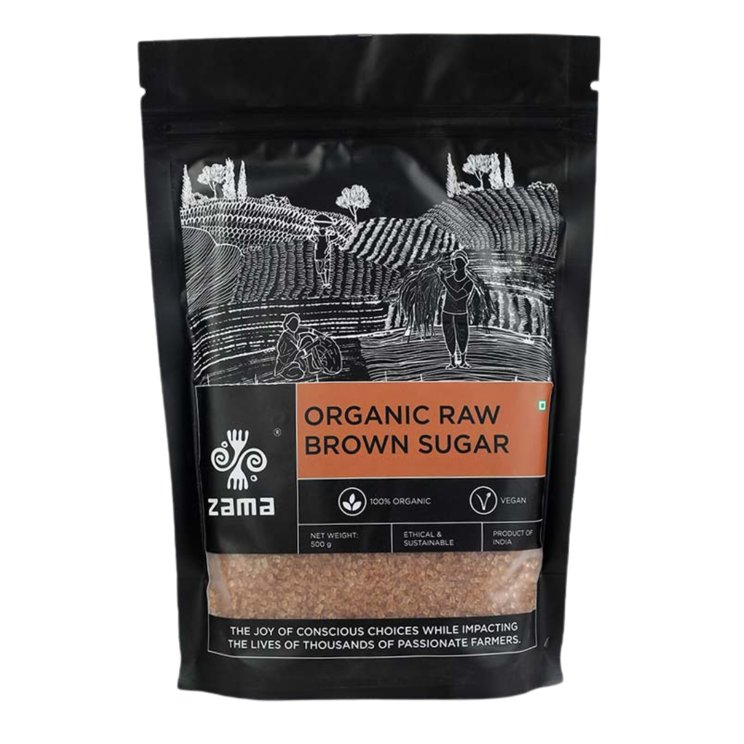 Organic Raw Brown Sugar-Zama Organics