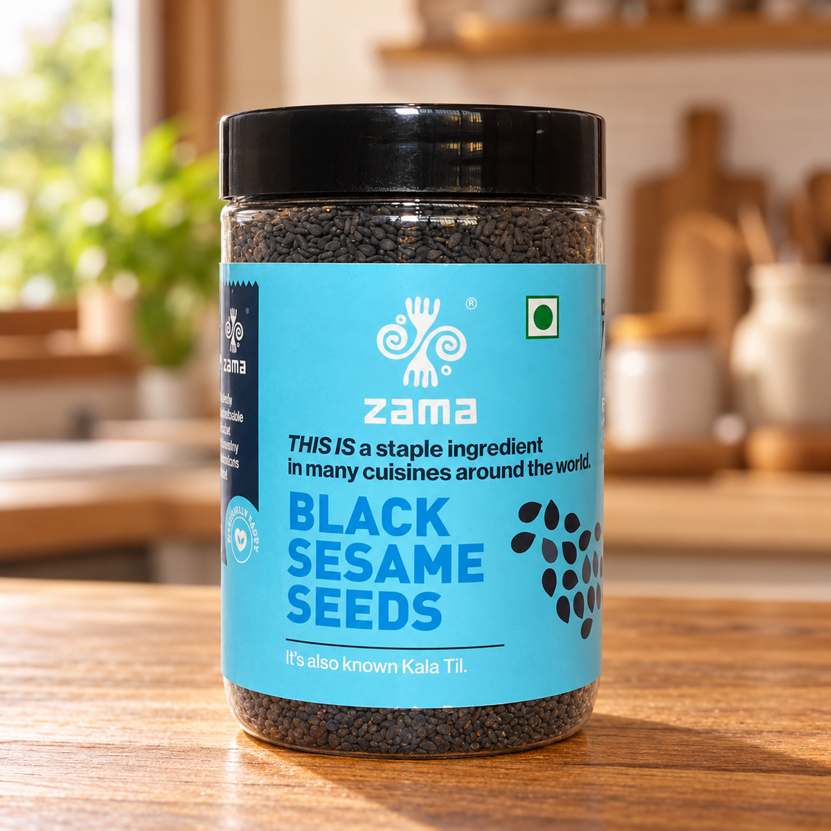 Black Sesame Seeds (Kala Til)