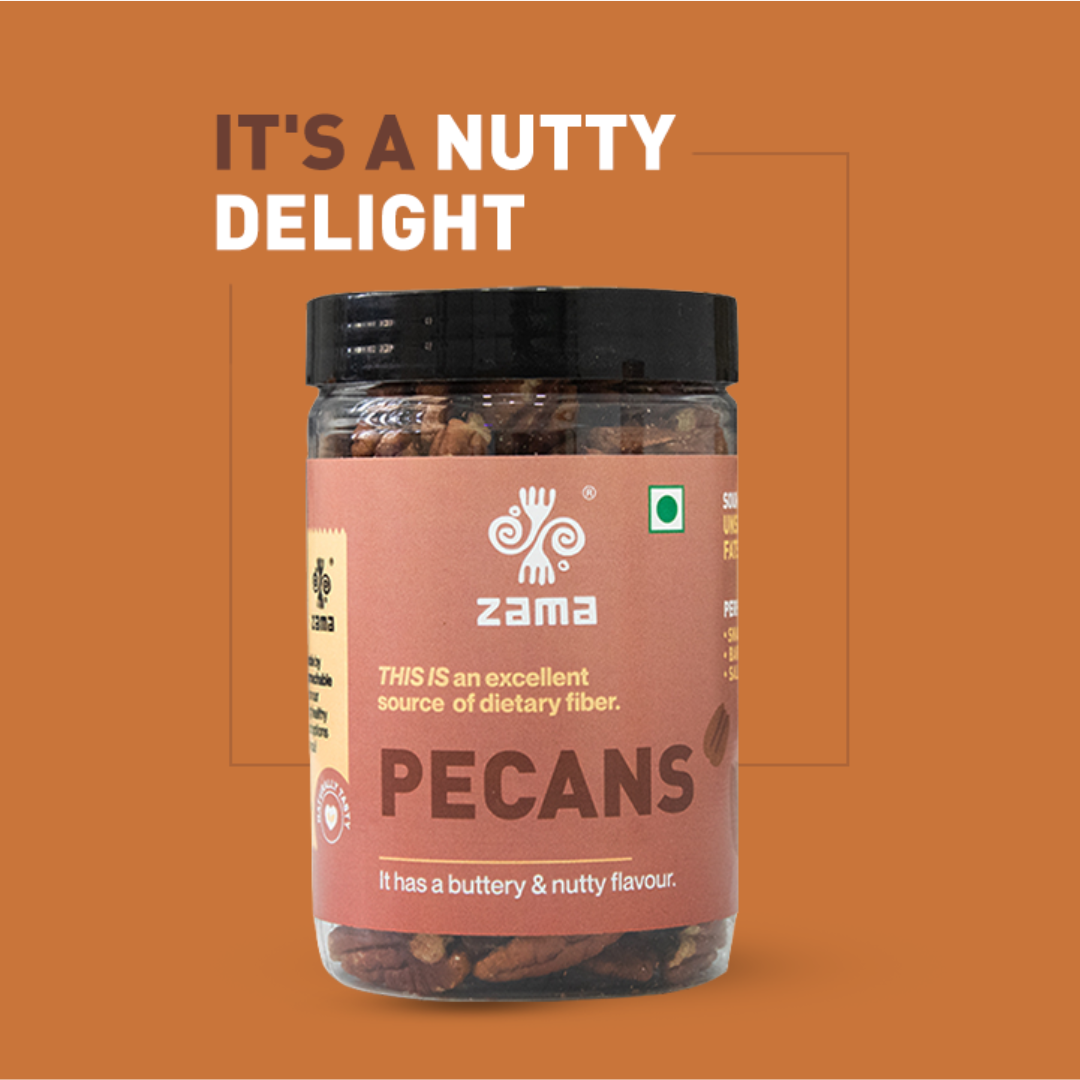 Pecans- Excellenct Source Of Dietry Fiber