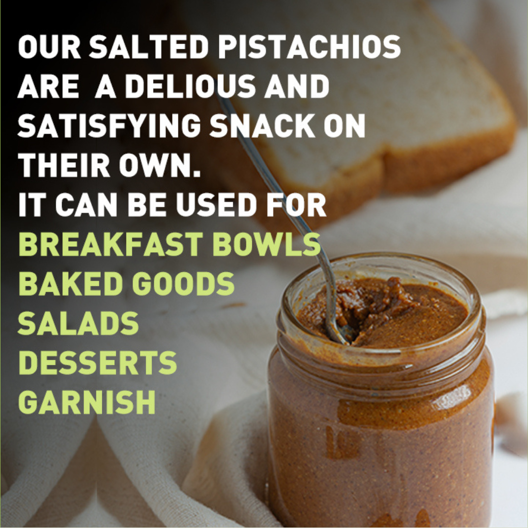 Salted Pisatachios_- Good Source Of Unsaturated Fats