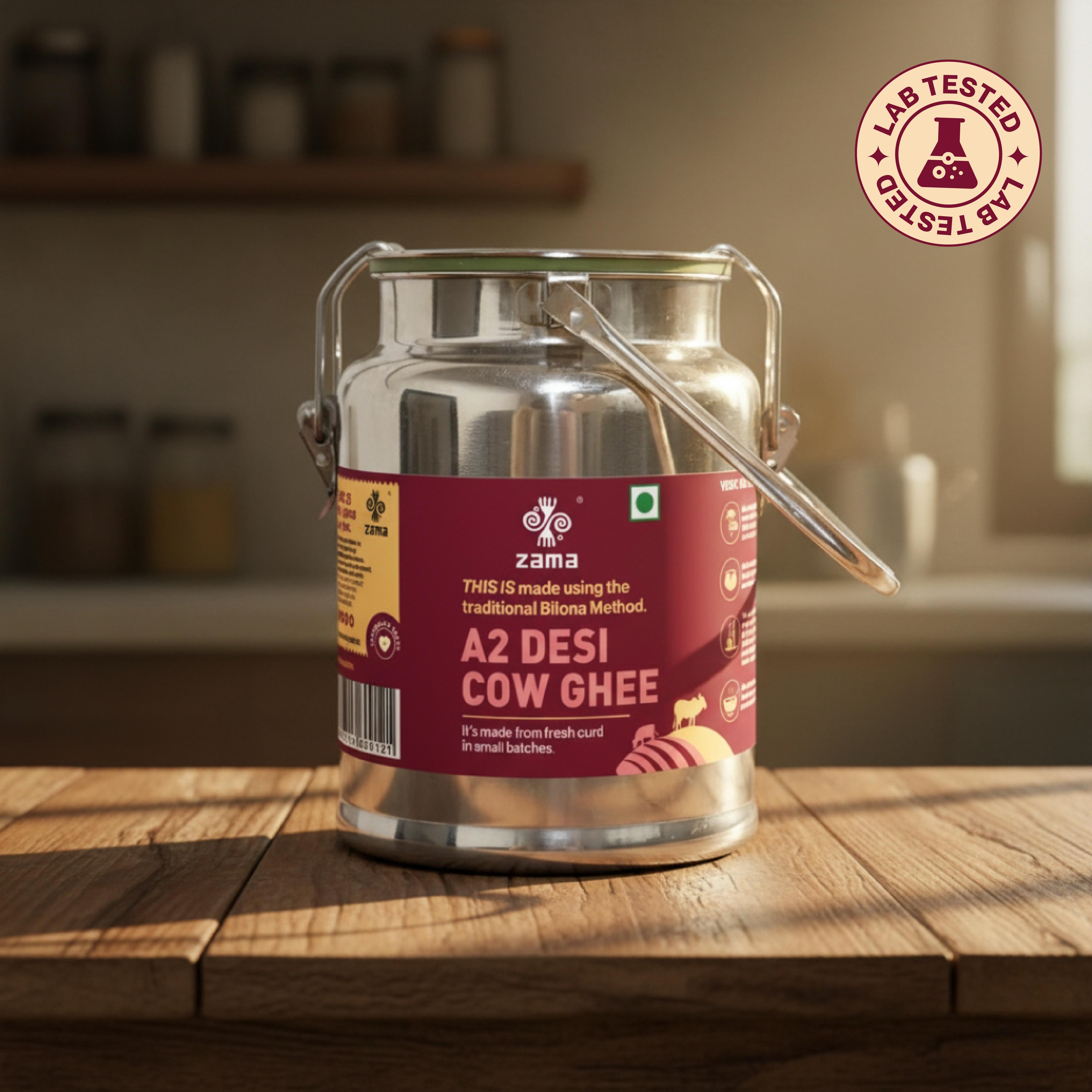 A2 DESI COW GHEE (BILONA METHOD)