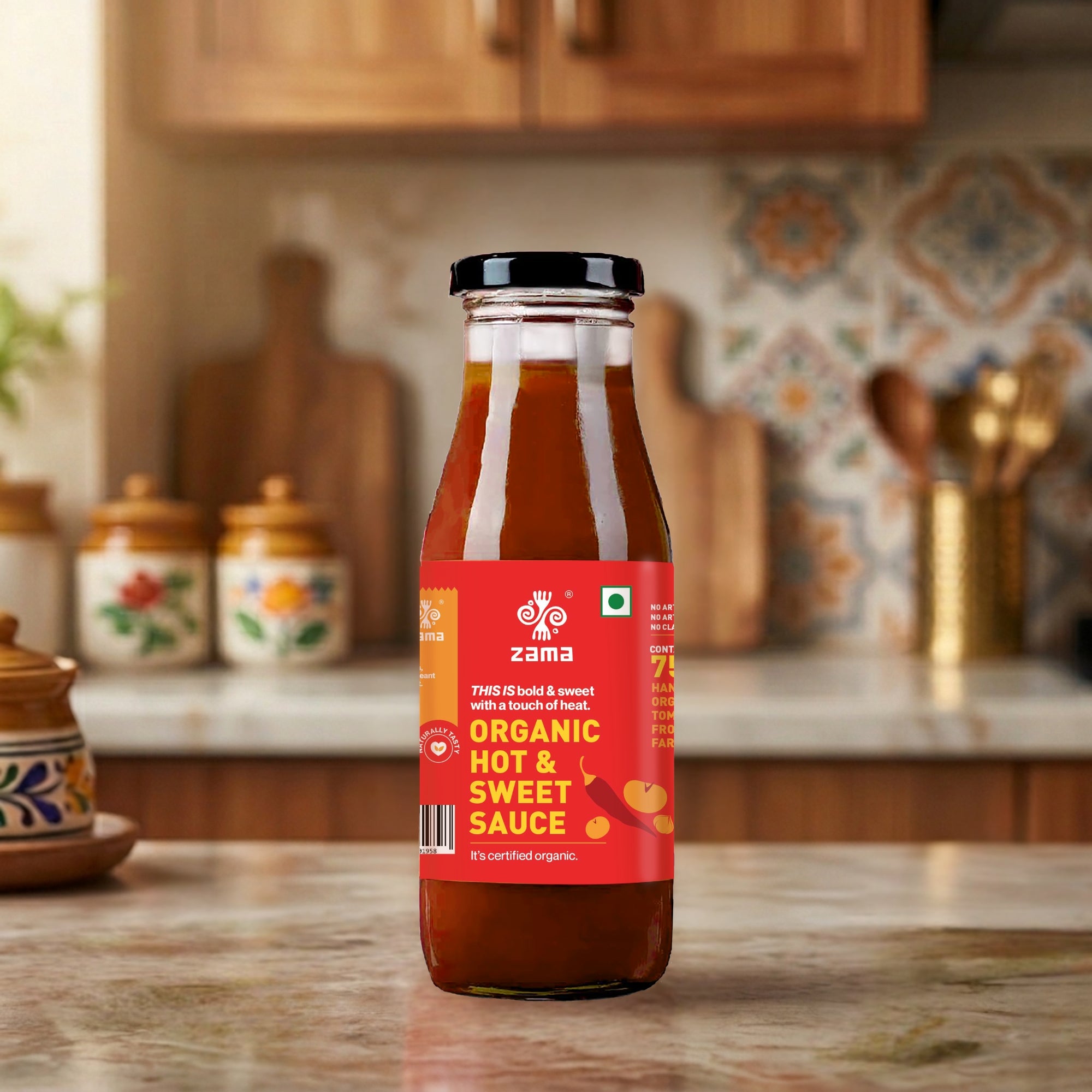ORGANIC HOT & SWEET SAUCE