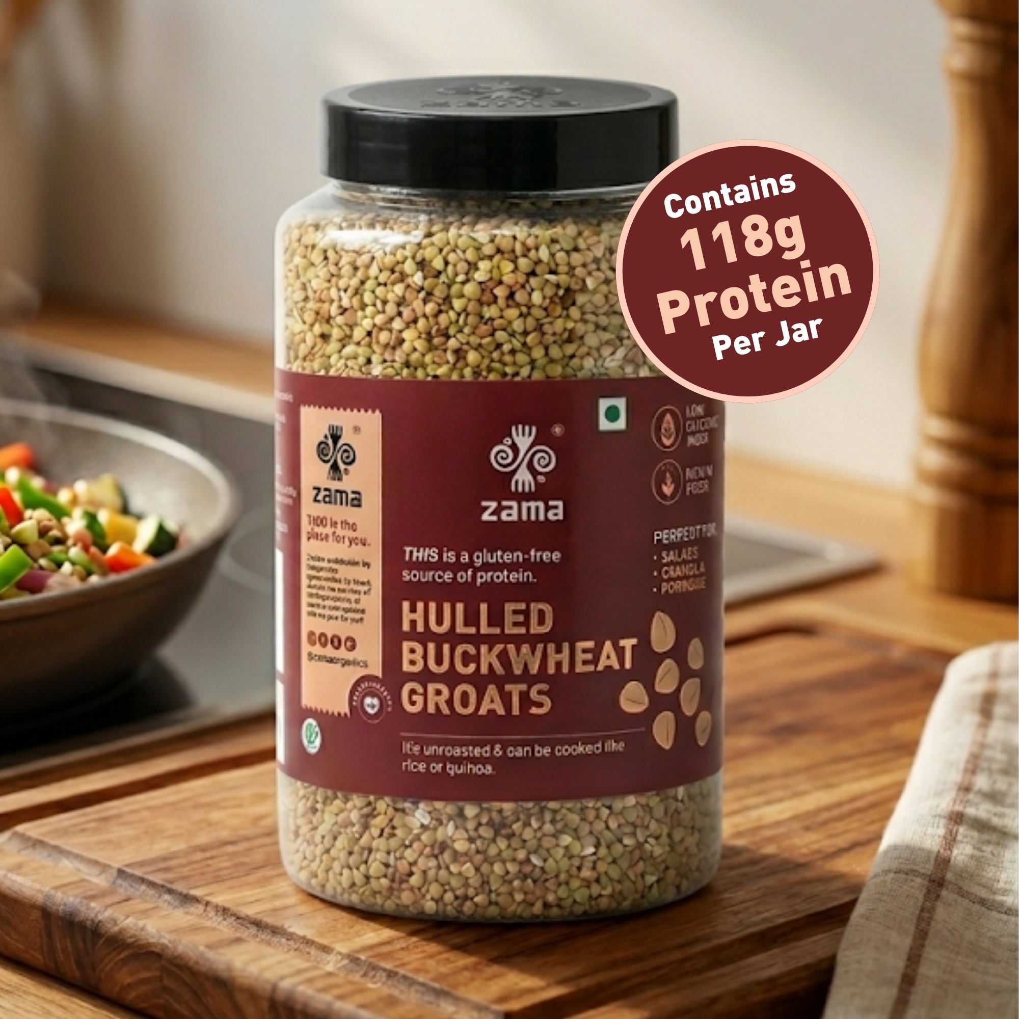 HULLED BUCKWHEAT GROATS