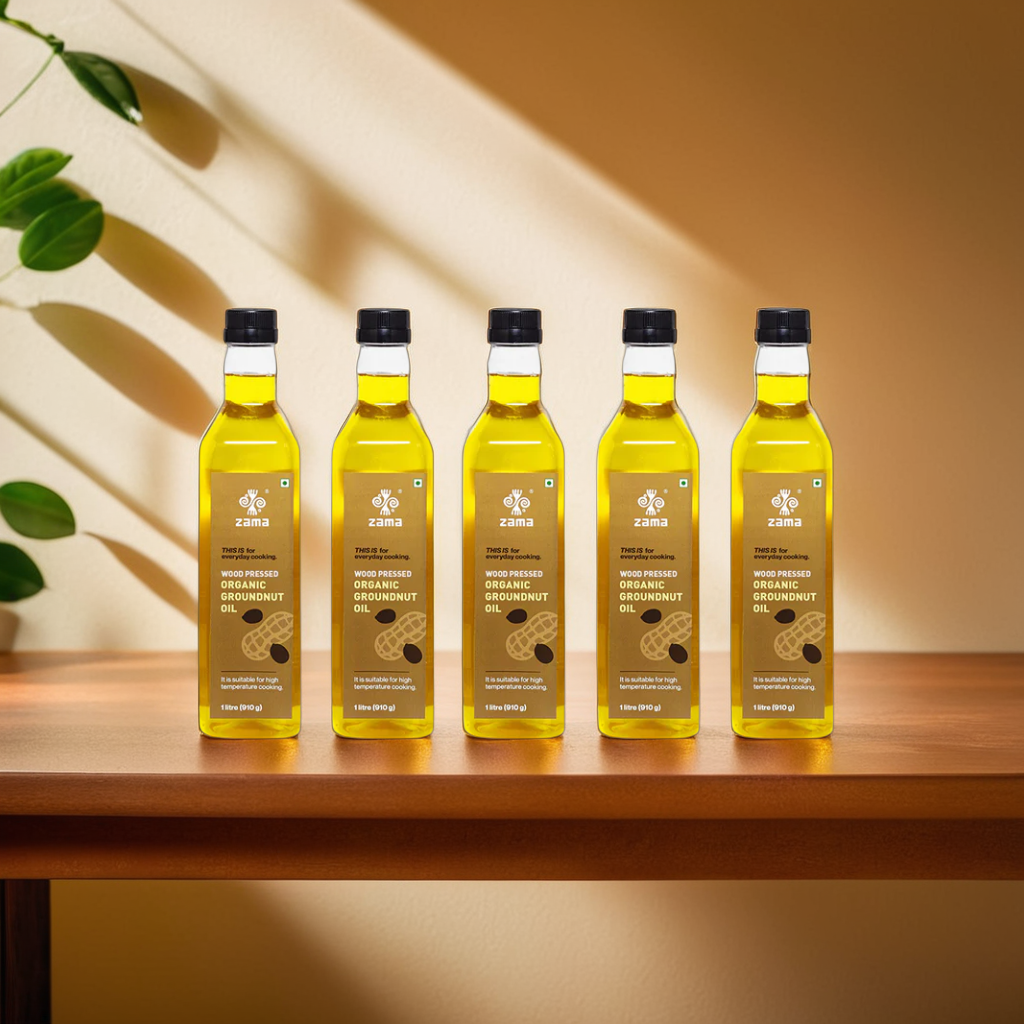 WOOD PRESSED GROUNDNUT OIL