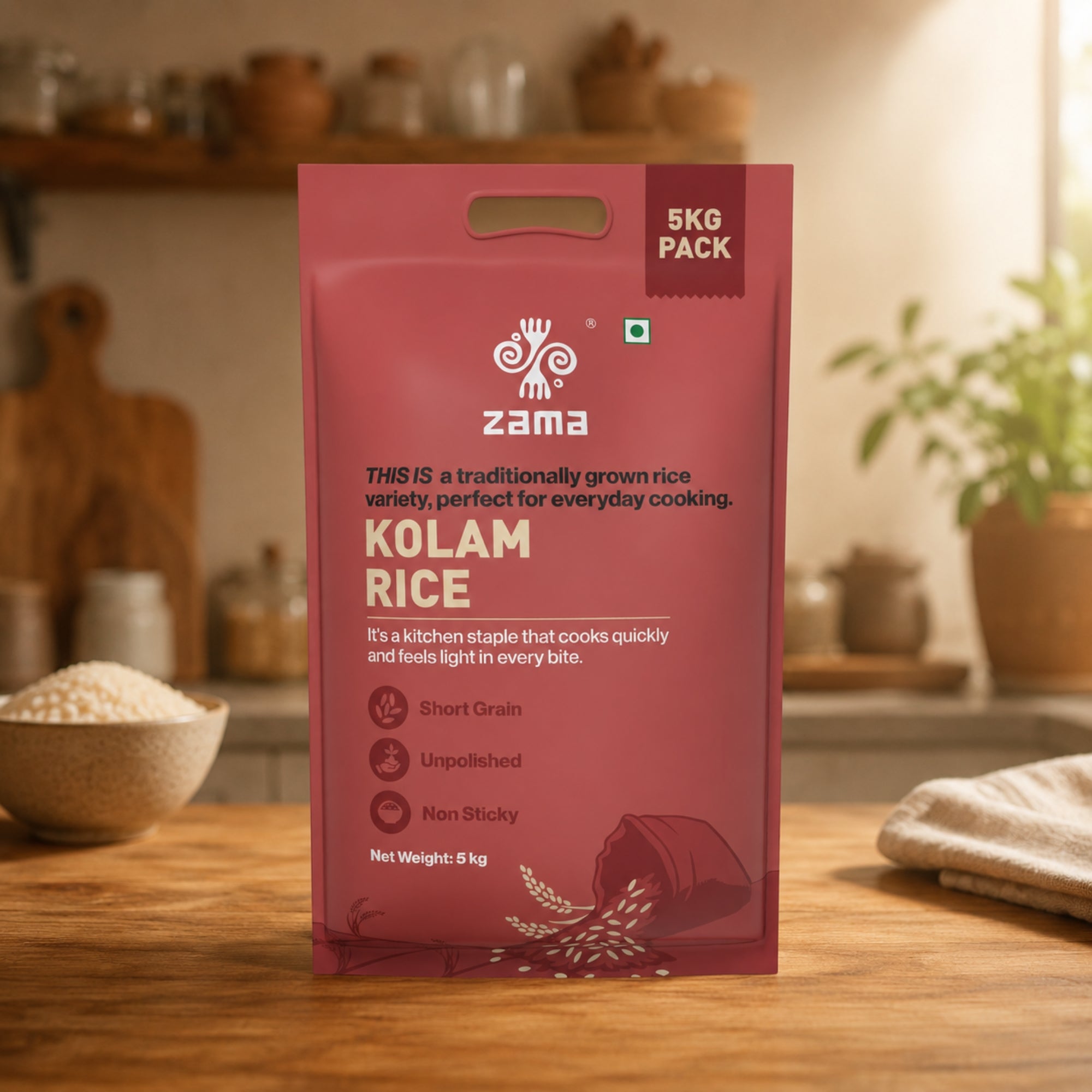 KOLAM RICE