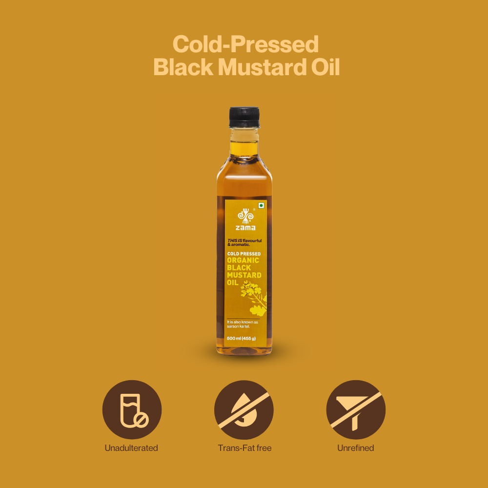 WOOD PRESSED BLACK MUSTARD OIL