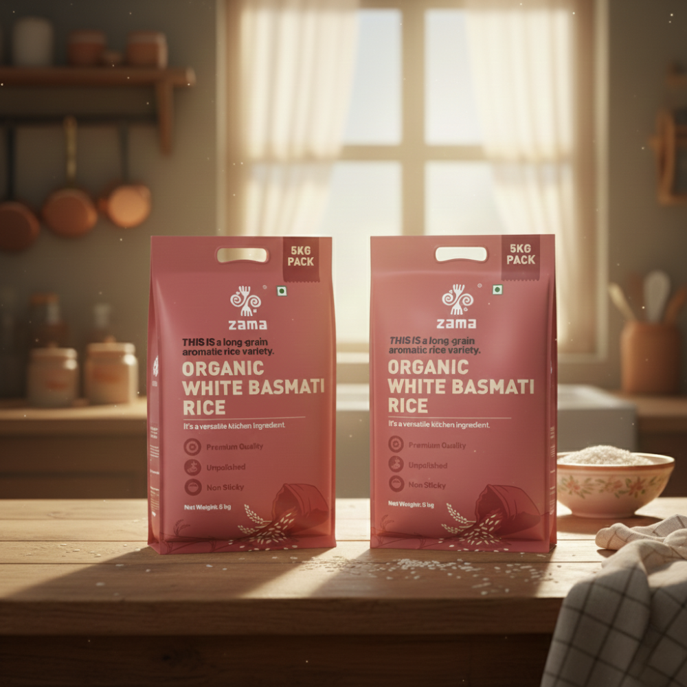 ORGANIC WHITE BASMATI RICE