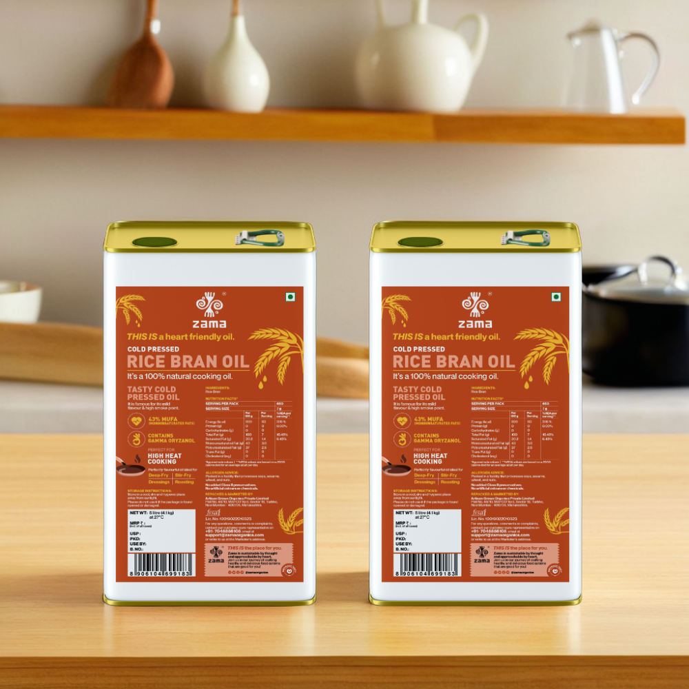 COLD PRESSED RICE BRAN OIL