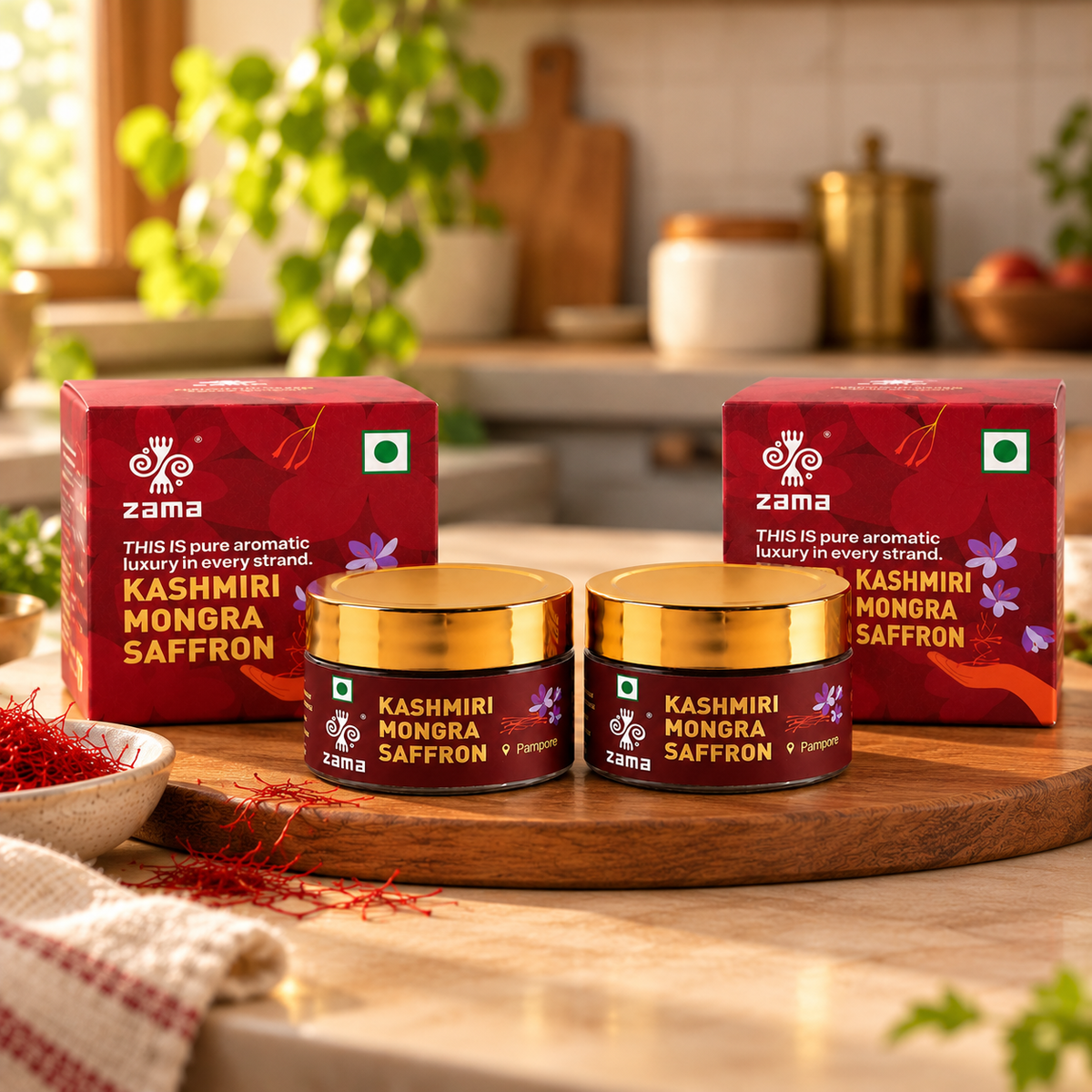 KASHMIRI MONGRA SAFFRON