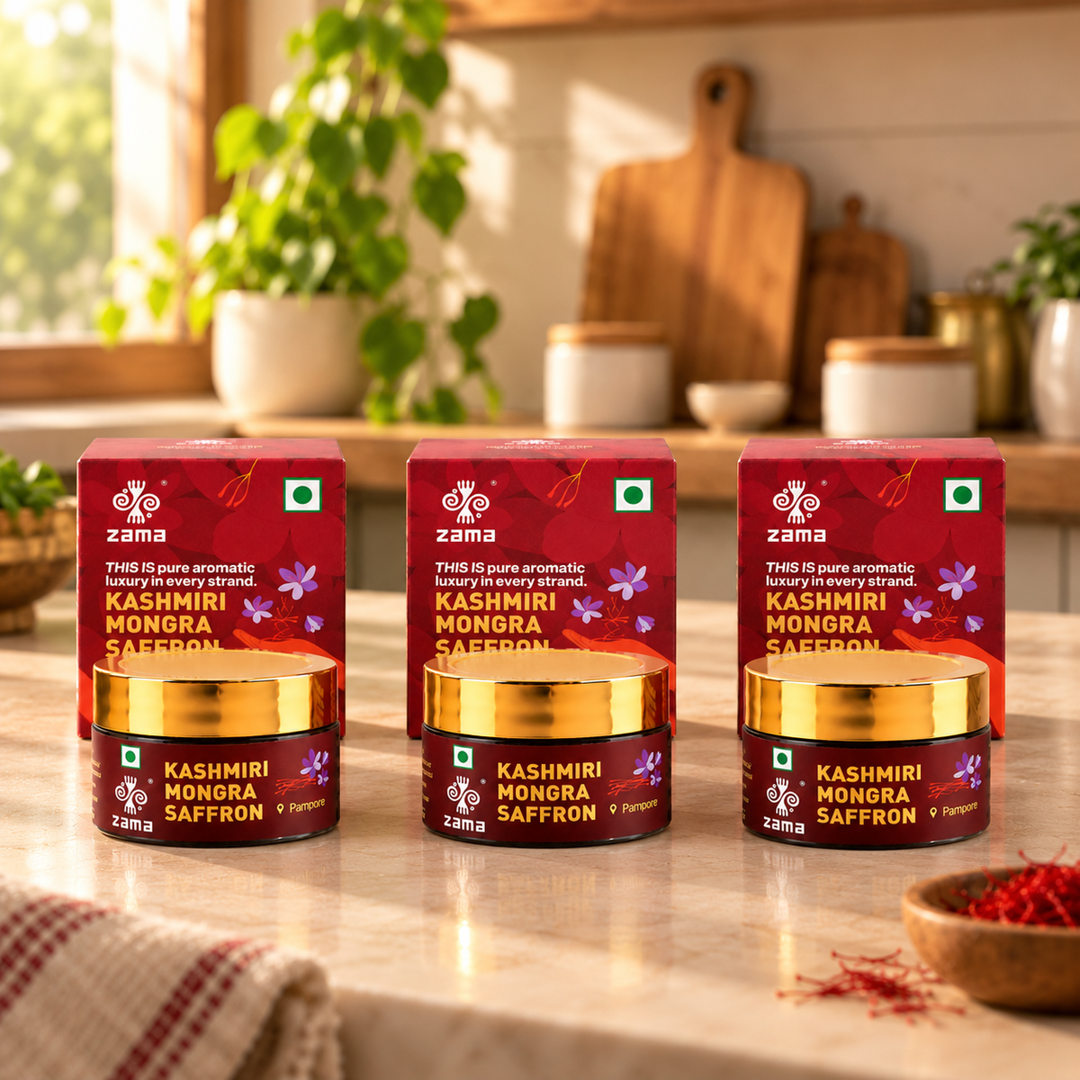 KASHMIRI MONGRA SAFFRON