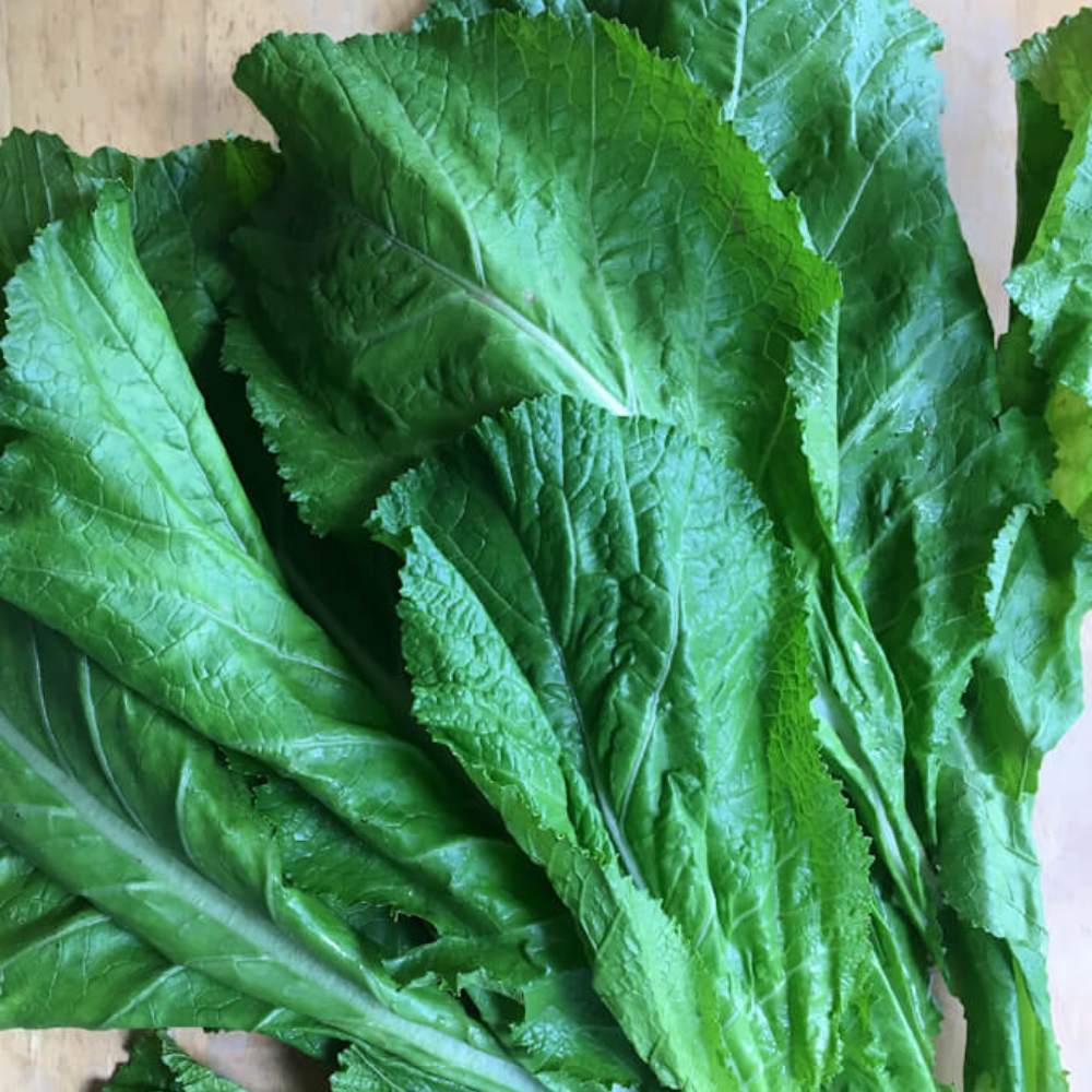 ORGANIC SARSON SAAG/MUSTARD GREENS