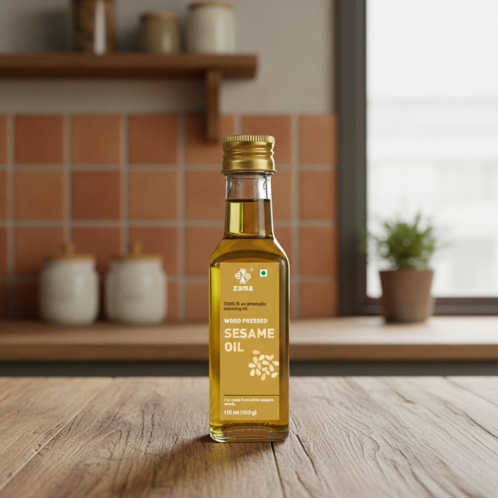 WOOD PRESSED SESAME OIL