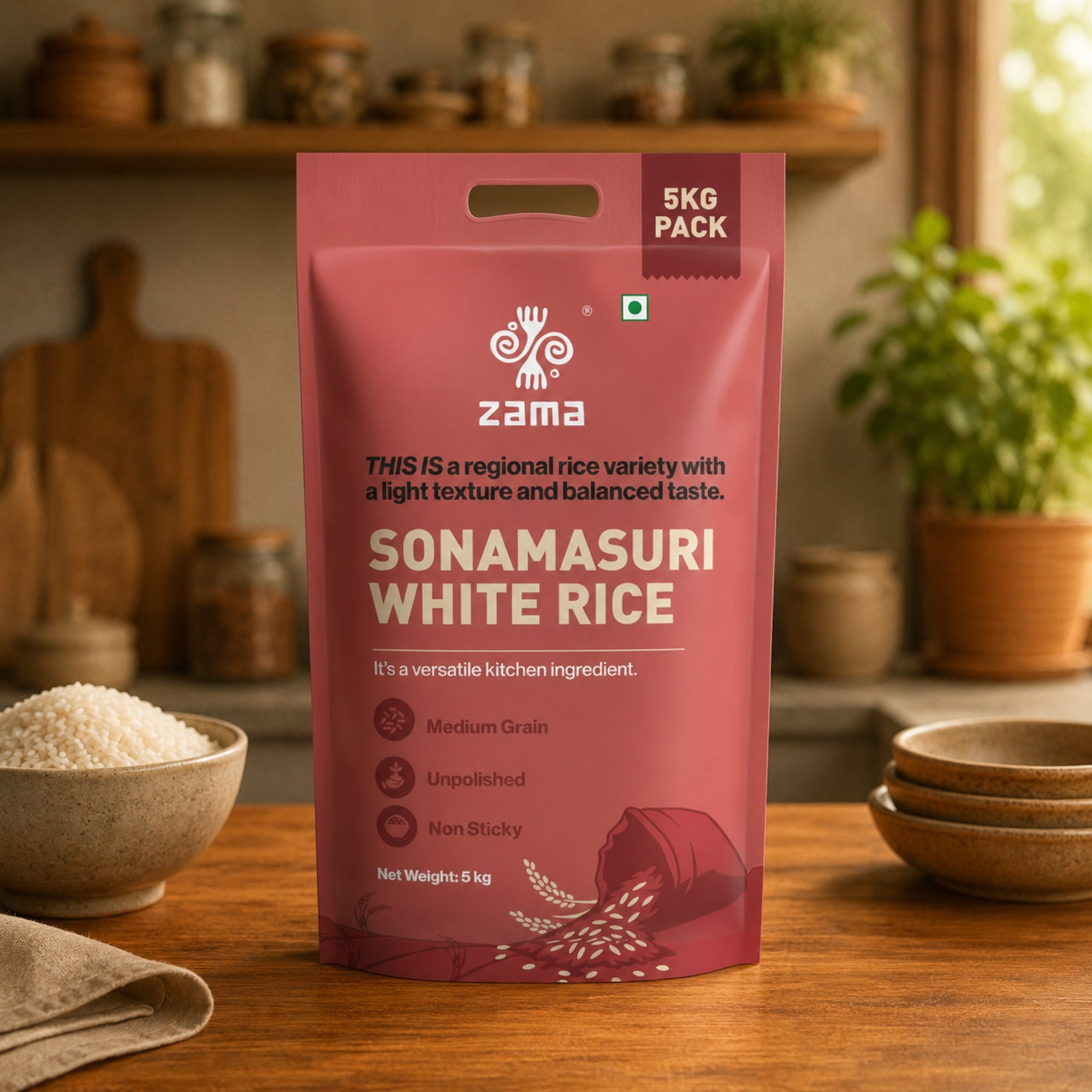 SONAMASURI WHITE RICE