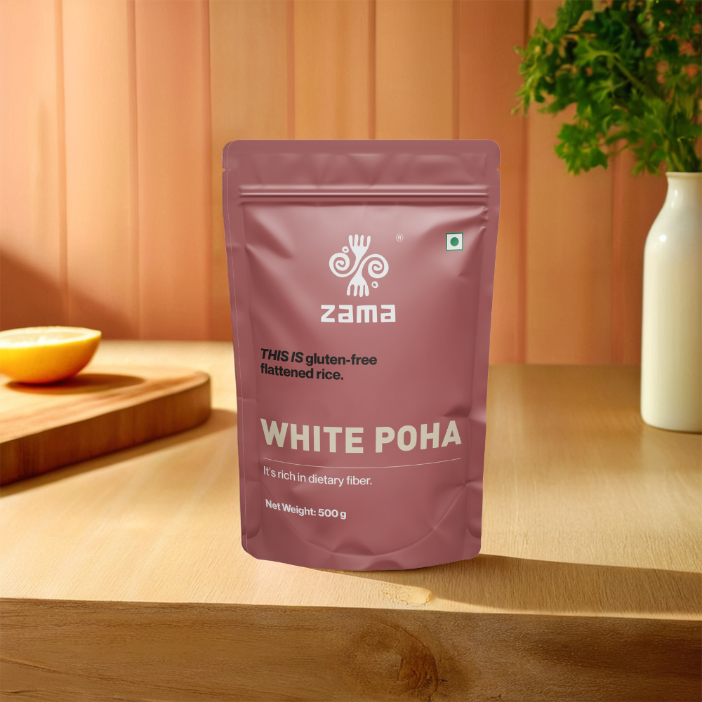 WHITE POHA
