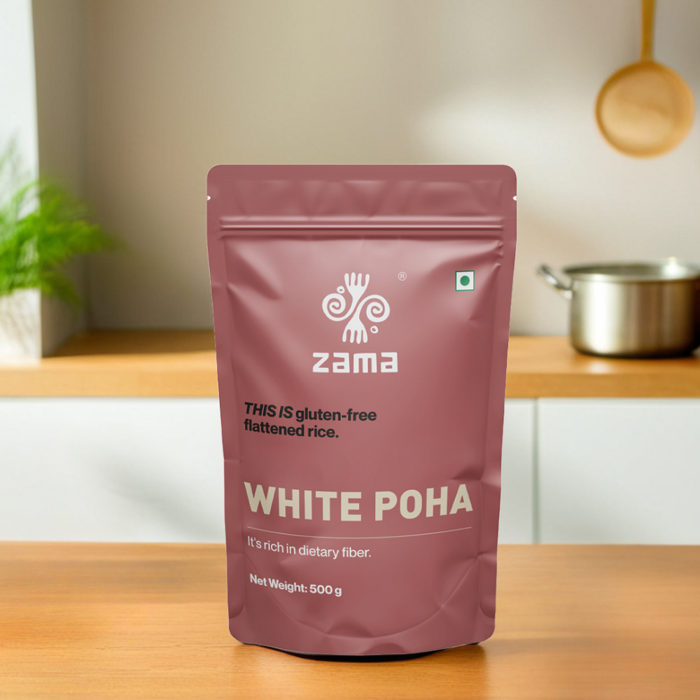 WHITE POHA